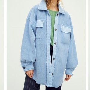 Free People Ruby Jacket in Rain Song Color